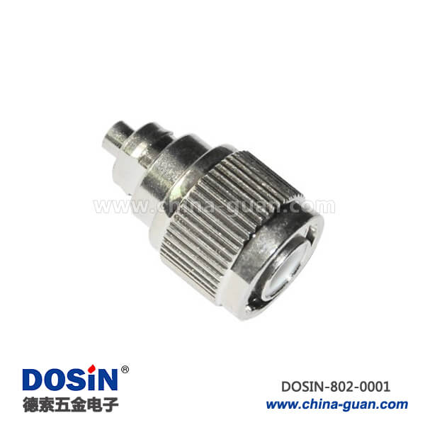 同軸公頭直式焊接TNC射頻連接器RG58_RG59線纜 同軸公頭直式焊接TNC射頻連接器RG58_RG59線纜