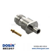 優質射頻同軸連接器tnc直式穿墻式焊接母頭 優質射頻同軸連接器tnc直式穿墻式焊接母頭