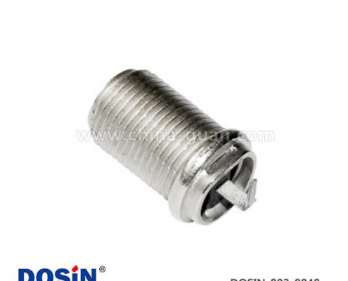 有線電視 f頭彎式穿墻母頭RF射頻同軸連接器