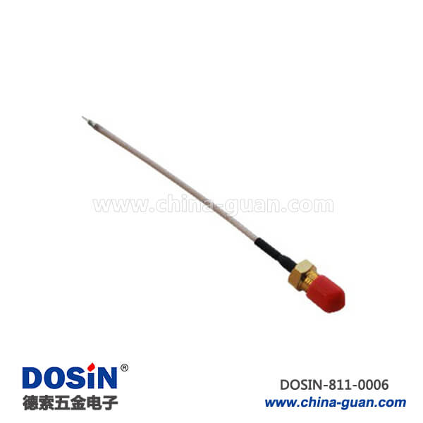 811-0006 sma母頭防塵接rg179射頻同軸線材