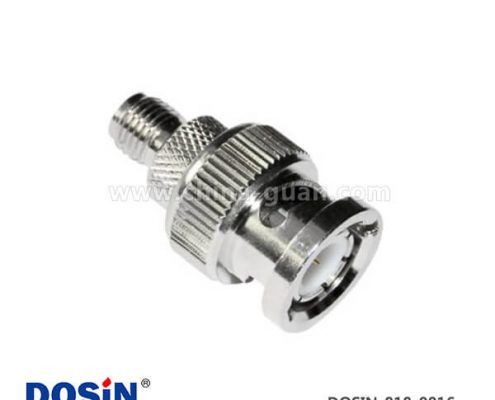 bnc 連接器公頭轉SMA母頭直通式連接器