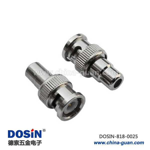 818-0025 bnc 同軸直式公頭轉(zhuǎn)RCA母頭轉(zhuǎn)接頭