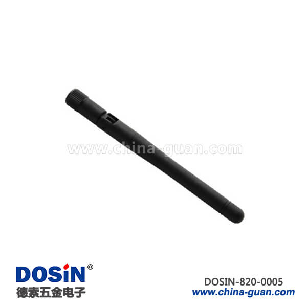 820-0005 無線wifi WLAN黑色2.4Dbi外置天線可折疊