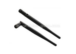 cdma GSM wifi 3G四頻外置天線黑色橡膠外殼接sma公頭