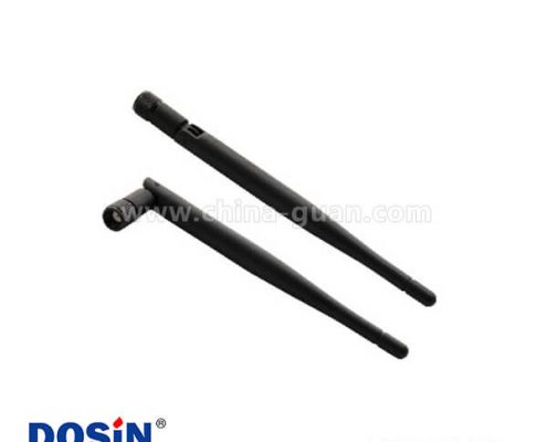 cdma GSM wifi 3G四頻外置天線黑色橡膠外殼接sma公頭