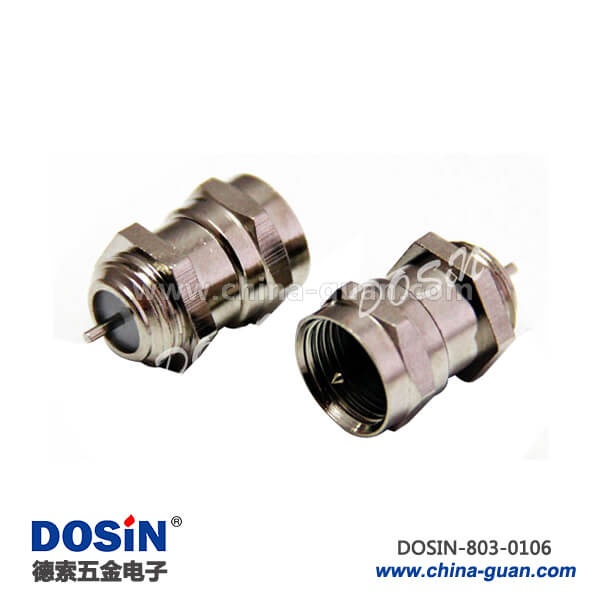 803-0106 f 型連接器轉(zhuǎn)接頭公頭轉(zhuǎn)接F 母頭