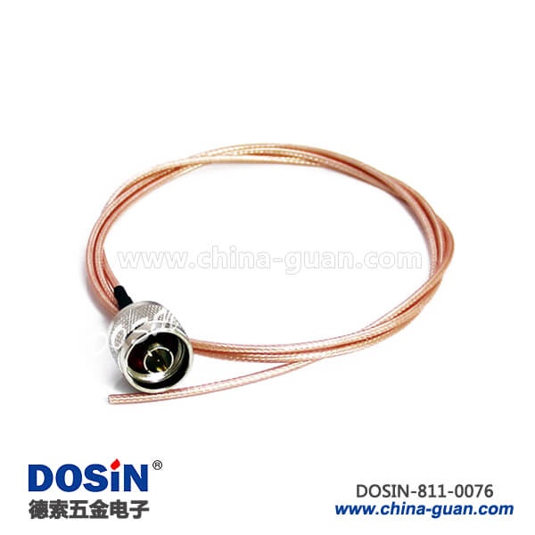 811-0076 n型公頭接線 n型射頻同軸線纜