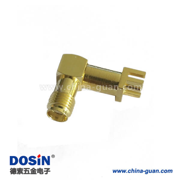 DOSIN-806-0193 sma母頭邊緣卡板 常用射頻同軸連接器