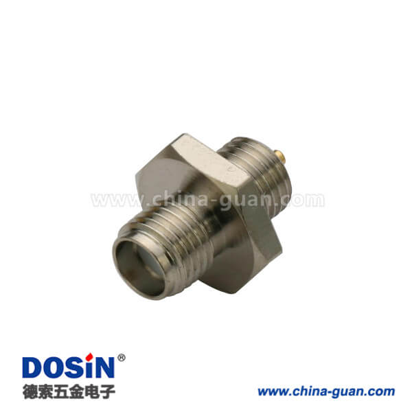DOSIN-806-1054 SMA射頻連接器面板安裝電視線接頭直式穿墻防水母頭