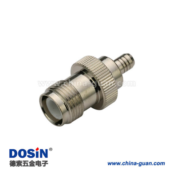 DOSIN-802-1013 tnc直式母頭壓接式射頻同軸線纜RG400