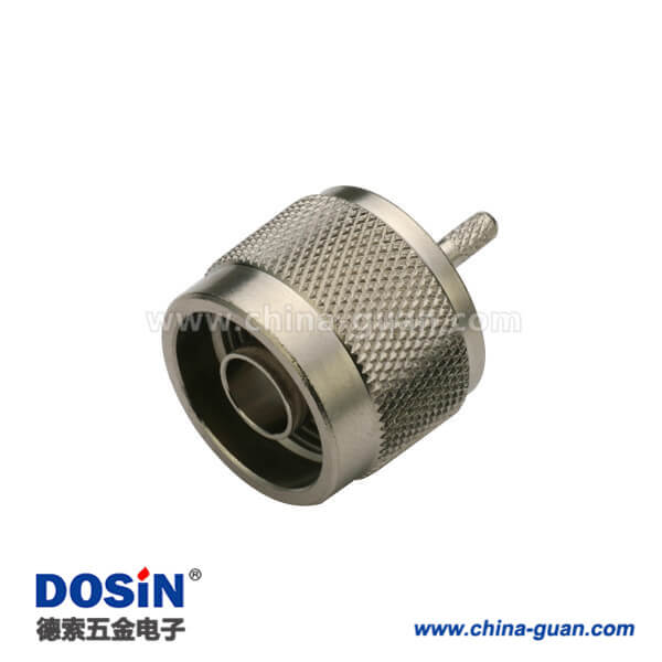 DOSIN-805-1003 N頭壓接式線纜RG316_174 n型公頭射頻同軸連接器