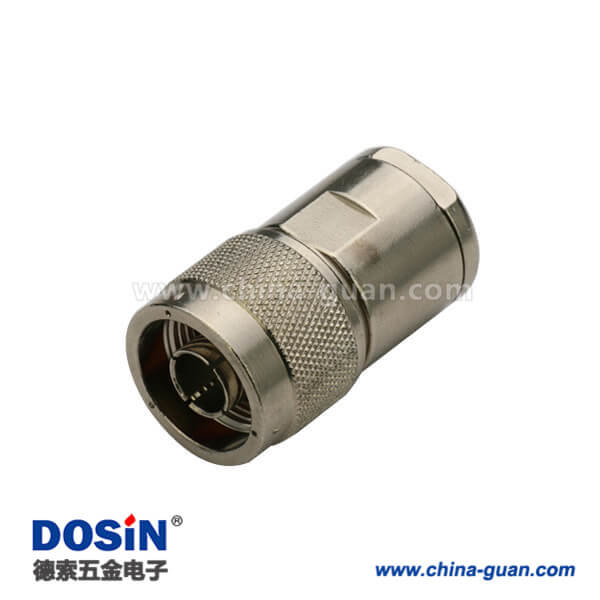 DOSIN-805-1007 N型連接器公頭螺母鎖緊式線纜RG214,RG213,LMR400