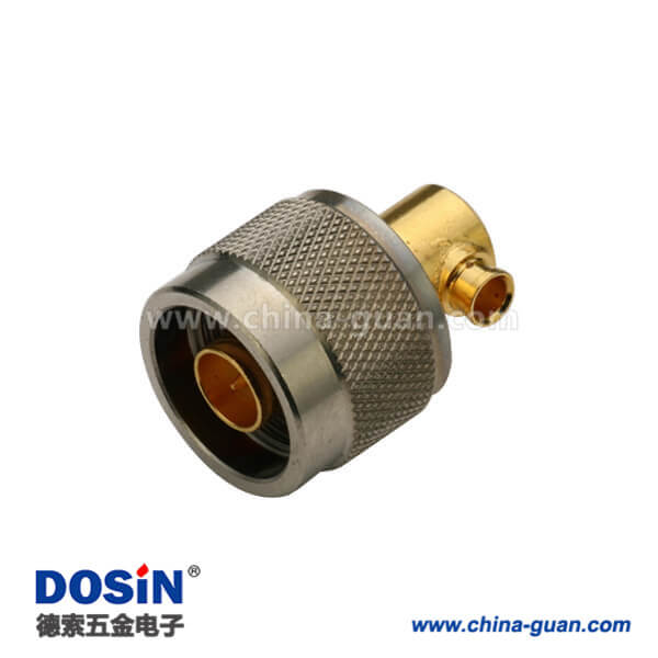 DOSIN-805-1016 n型接頭公頭彎式焊接式同軸線纜UT141