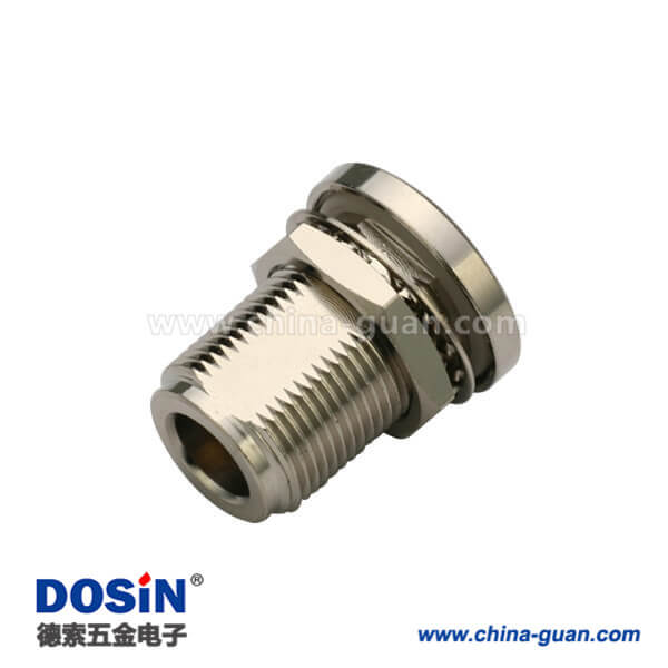 DOSIN-805-1024 n頭母頭直式穿墻防水同軸線纜UT085