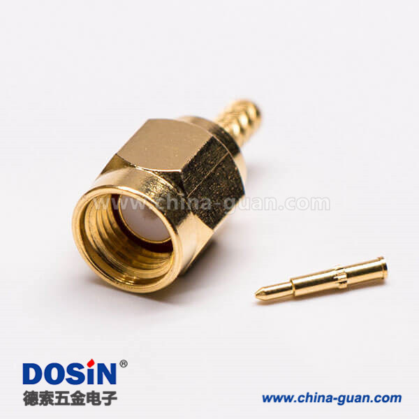 DOSIN-806-0208 SMA連接器壓接式SMA公頭接RG174線