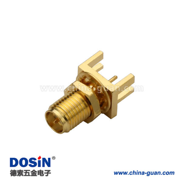DOSIN-806-1078 SMA直式母頭卡板式pcb連接器插座