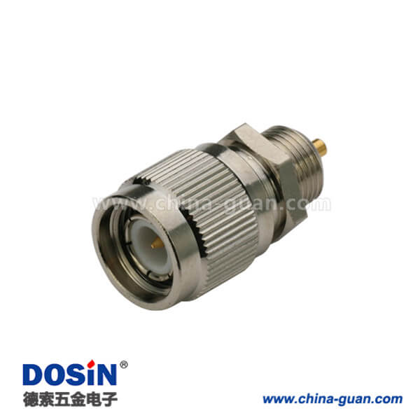 DOSIN-802-1035 tnc直式穿墻公頭面板安裝射頻同軸連接器