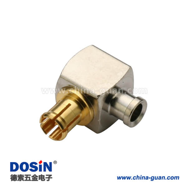 DOSIN-809-1000 mcx同軸連接器彎式焊接射頻連接線SF085