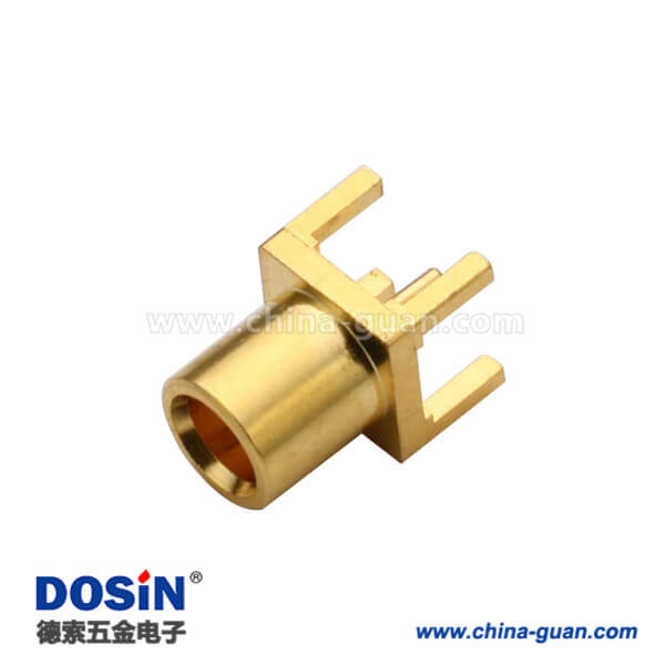 DOSIN-809-1004 mcx直插式鍍金面板安裝母頭優質射頻同軸連接器