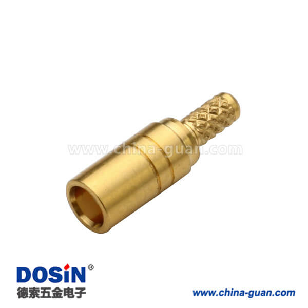 DOSIN-809-1010 mcx連接器母頭低損耗射頻電纜RG316直式壓接式