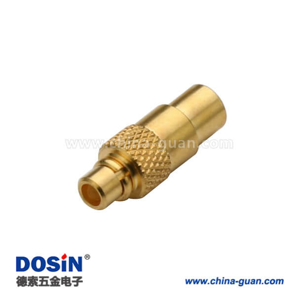 DOSIN-809-1501 mmcx直式壓接公頭線纜rf射頻同軸連接器