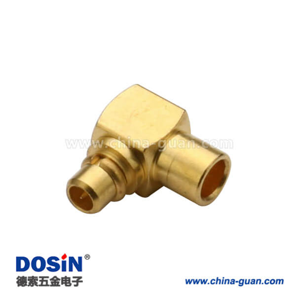 DOSIN-809-1508 mmcx射頻連接器 彎式焊接公頭同軸線纜UT047