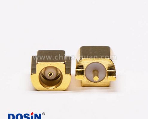 1-3 貼片mcx射頻接頭母頭直式鍍金接PCB板