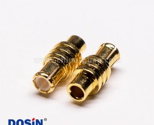 10-2 MCX插頭180度直式公頭接線焊接