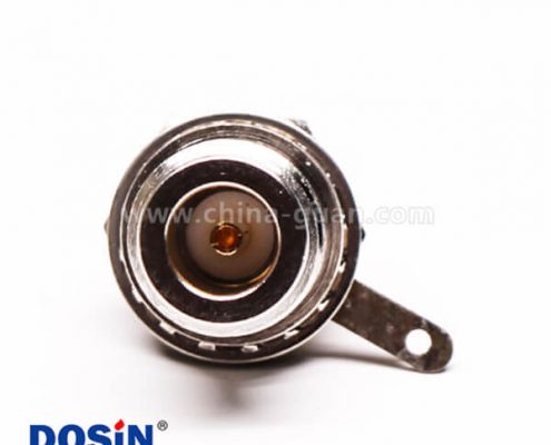 18-1 uhf母頭單邊前鎖穿墻直式UHF-KY板端連接器