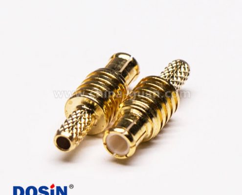 2-2 MCX接頭直式公頭同軸電纜線壓接