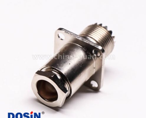 23-1 uhf母頭法蘭安裝UHF-KF7直式接面板