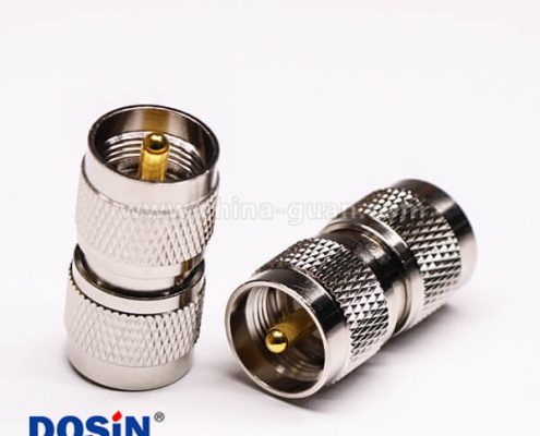 36-1 UHF轉(zhuǎn)接頭直式UHF-JJ公轉(zhuǎn)公同軸電纜