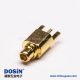 MMCX插座接PCB板鍍金沉板直式公頭
