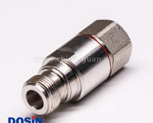 50 N型連接器防水直式母頭螺母鎖緊接線