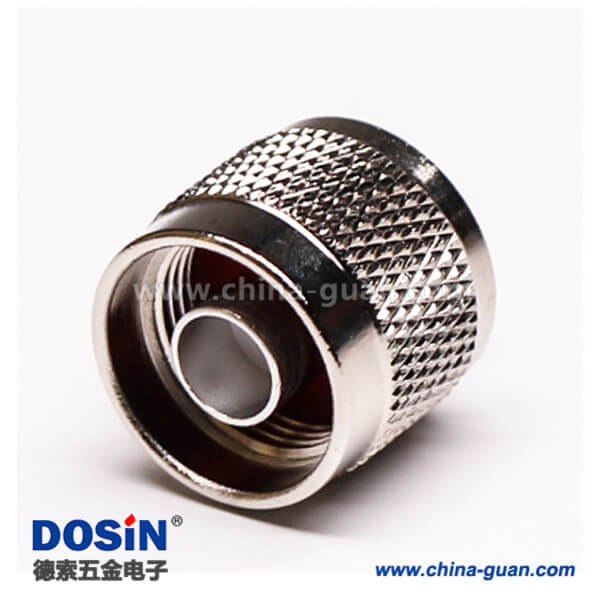 54 N型射頻同軸連接器系列直式公頭公針焊接式接線