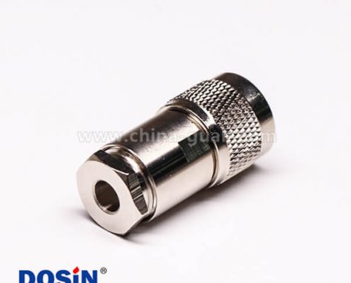 7-1 uhf公頭連接器同軸接線纜直式金針UHF-50KY