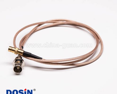 SMB轉BNC射頻線直式母轉母組裝線材