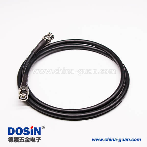 44 同軸線BNC頭直式公轉公組裝線材