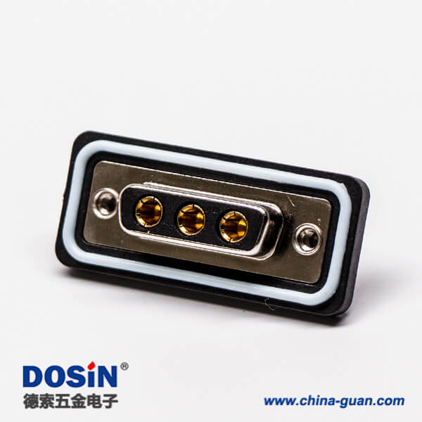 22 d sub3w3防水母頭直式接線焊接車針鍍金