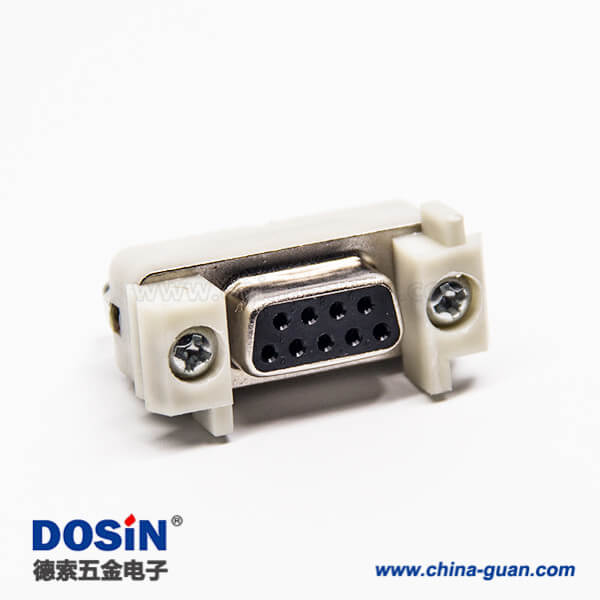 25 d-sub 9針插座180度母頭直式插板接PCB板