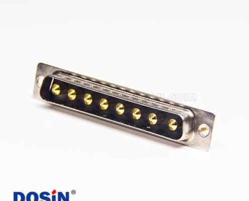 d-sub 8w8連接器直式公頭焊接式接線車針