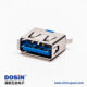 usb3.0 a母頭短體type a 180°直式dip插板
