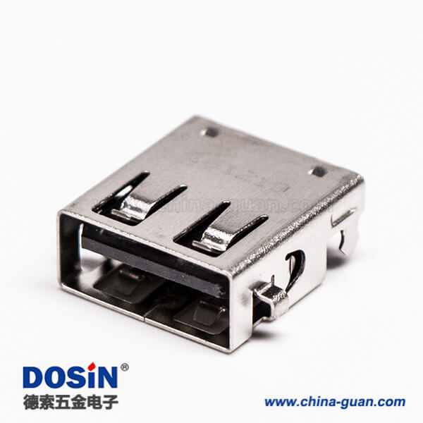 usb type-a接口彎式母頭沉板四腳插板 usb type-a接口彎式母頭沉板四腳插板