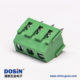 綠色接線端子螺釘式3芯直式連接器插PCB板