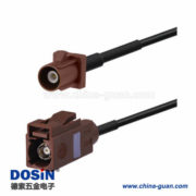 延長天線Fakra F型車用棕色公轉(zhuǎn)母直式50厘米 延長天線Fakra F型車用棕色公轉(zhuǎn)母直式50厘米