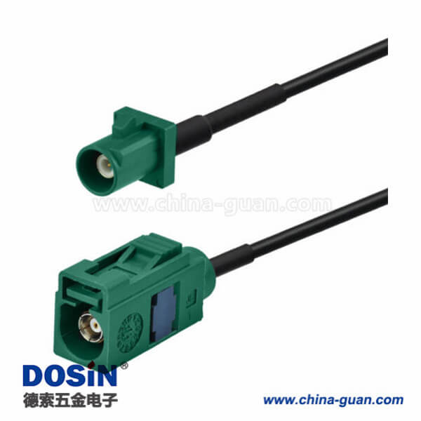 Fakra天線E型直式公轉母車載延長線1米