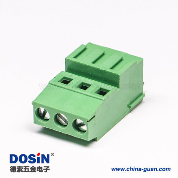 PCB螺釘式接線端子180度直式穿孔式接PCB板 PCB螺釘式接線端子180度直式穿孔式接PCB板