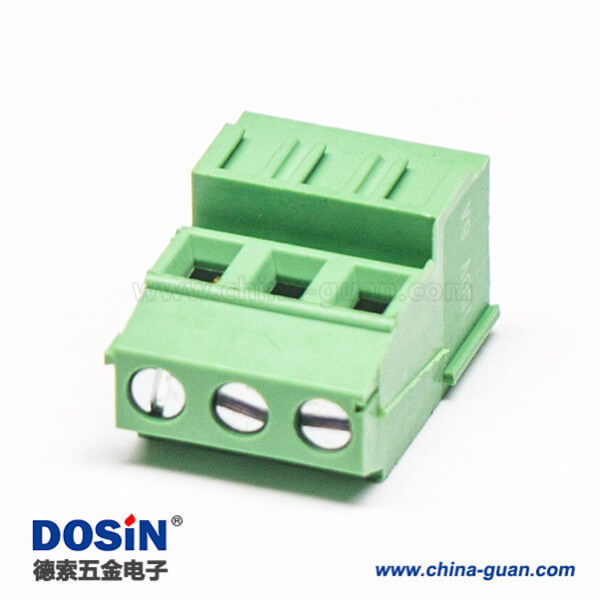 綠色接線端子3芯直式接PCB板螺釘式 綠色接線端子3芯直式接PCB板螺釘式