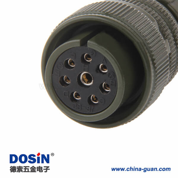 機(jī)床連接器MS3106A18-8S美工防航空插頭8芯直式插頭 機(jī)床連接器MS3106A18-8S美工防航空插頭8芯直式插頭