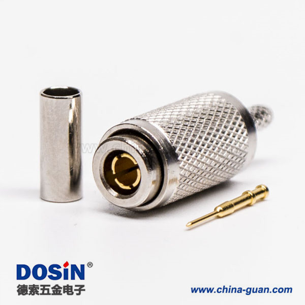 din接頭直式公頭壓接射頻同軸連接器接RG316-RG174線纜 din接頭直式公頭壓接射頻同軸連接器接RG316-RG174線纜